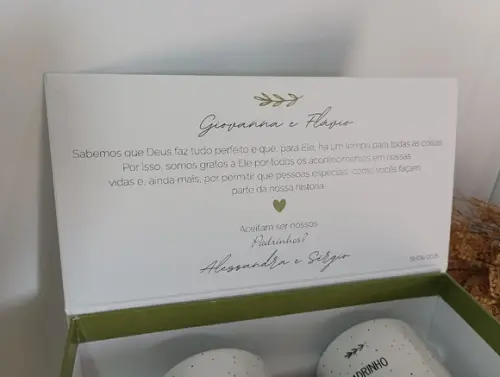 Caixa Padrinho de Casamento