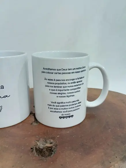 Caixa Padrinho de Batismo Asa Anjinho