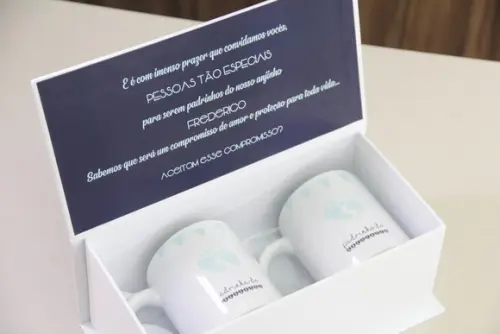 Caixa padrinhos de batismo