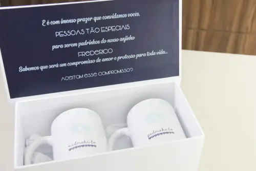 Caixa padrinhos de batismo
