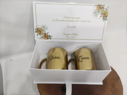 Caixa Presente - Bodas de Ouro