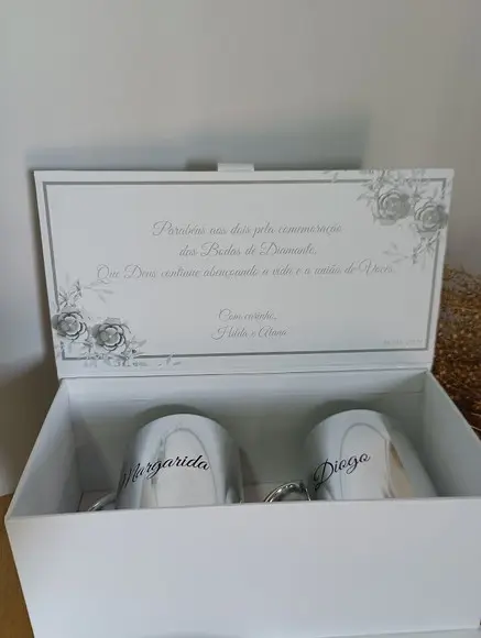 Caixa Presente - Bodas de Diamante