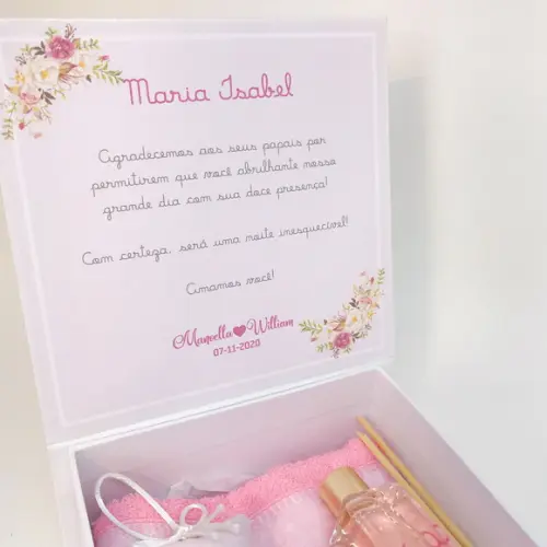 Caixa presente para daminha