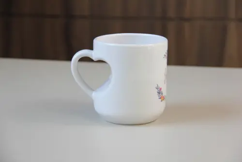 Caneca com Alça de Coração
