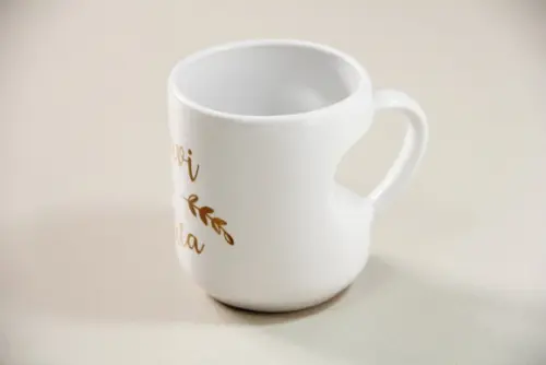 Caneca com Alça de Coração