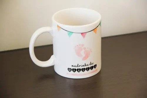 Caneca convite madrinha