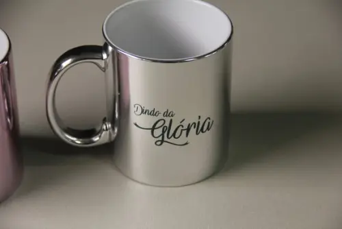 Caneca convite madrinha de batismo