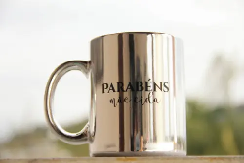 Caneca metalizada