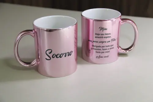 Caneca para a mãe no casamento