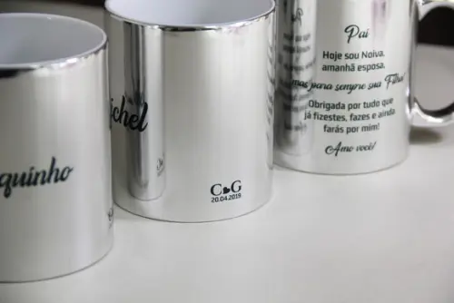 Caneca para o pai no casamento