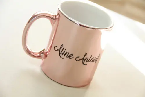 Caneca rosa