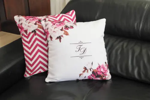 Capa de almofada personalizada