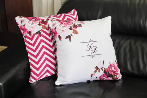Capa de almofada personalizada