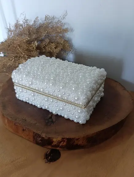 Kit Porta Alianças e Cesta para Florista