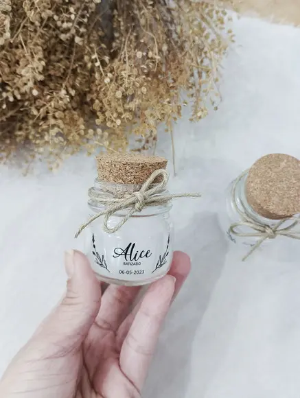 Mini Vela Aromática Personalizada - Lembrancinha