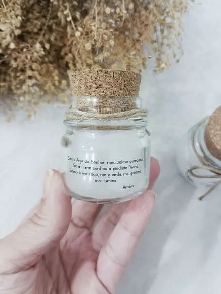 Mini Vela Aromática Personalizada - Lembrancinha