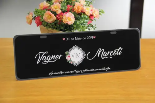 Placa de carro