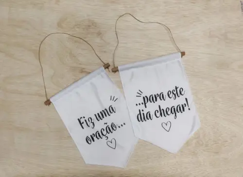 Placa para Cadeira dos Noivos