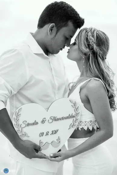 Placa para save the date