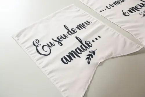 Placas para Cadeira dos Noivos