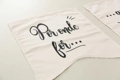 Placas para Cadeira dos Noivos