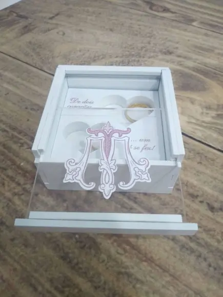 Porta Alianças para Casamento