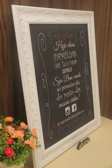 Quadro De Casamento