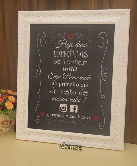 Quadro De Casamento