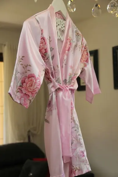 Robe de daminha estampado