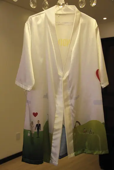 Robe estampado