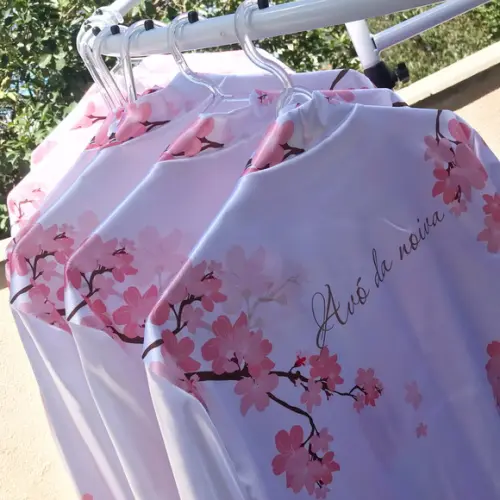 Robe floral estampado