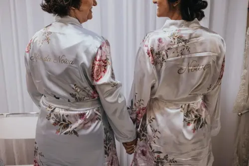 Robe floral estampado