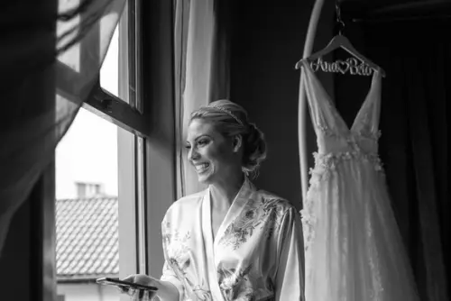 Robe floral estampado