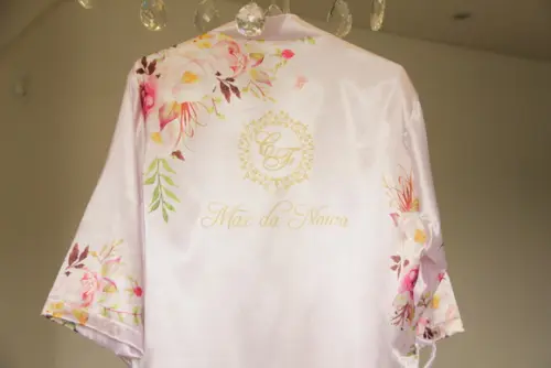 Robe floral estampado