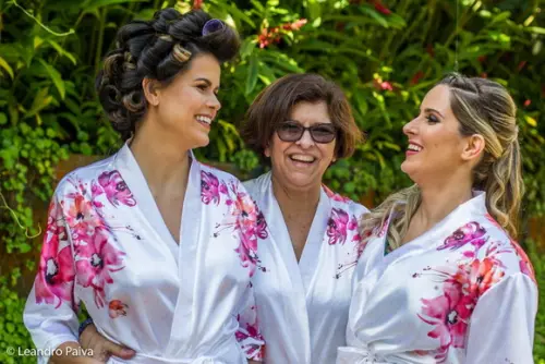 Robe floral estampado