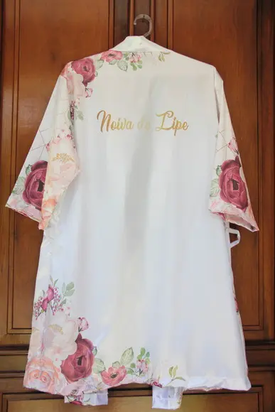 Robe floral estampado