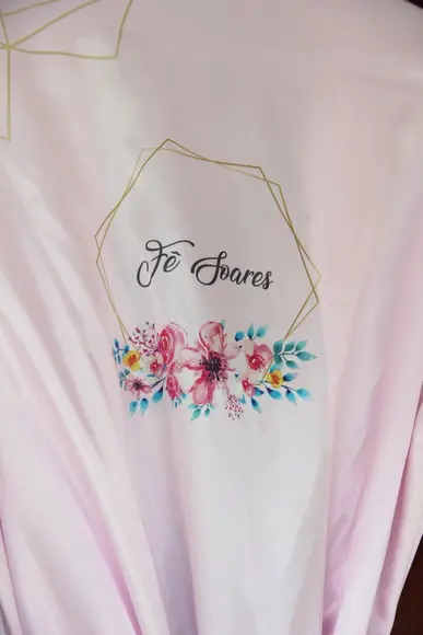 Robe floral estampado