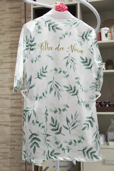 Robe floral estampado