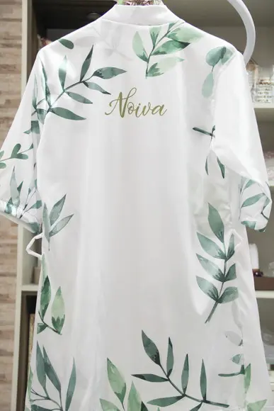Robe floral estampado