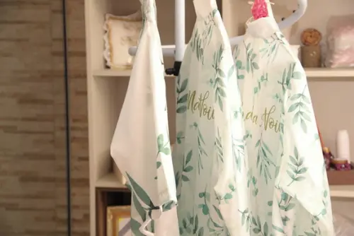 Robe floral estampado