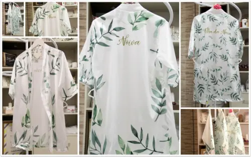 Robe floral estampado