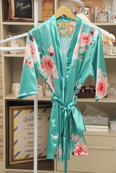Robe floral estampado