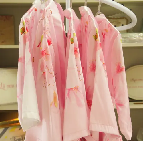 Robe floral estampado