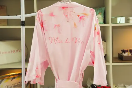 Robe floral estampado