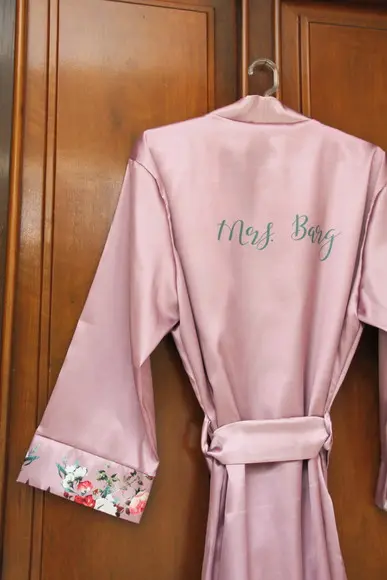 Robe floral estampado