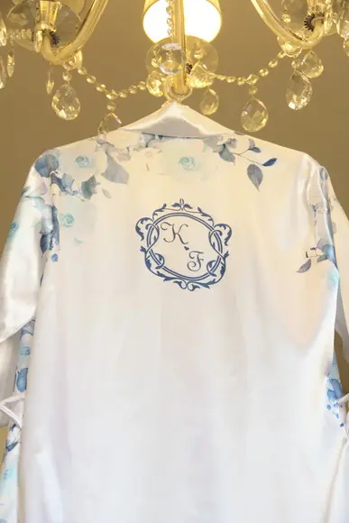 Robe floral estampado