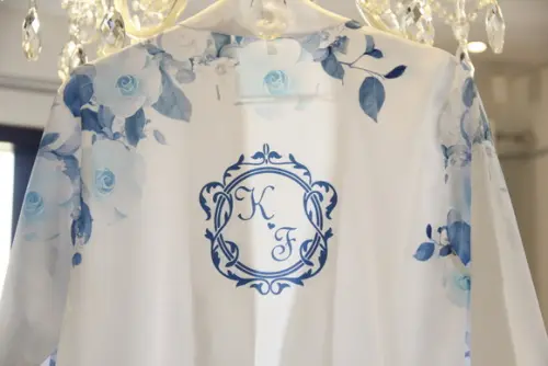Robe floral estampado