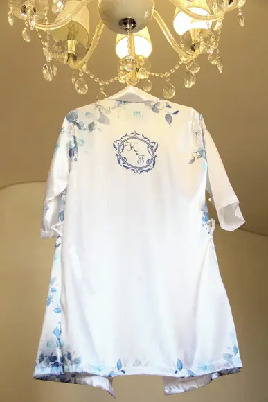 Robe floral estampado
