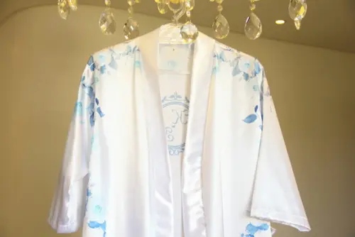 Robe floral estampado