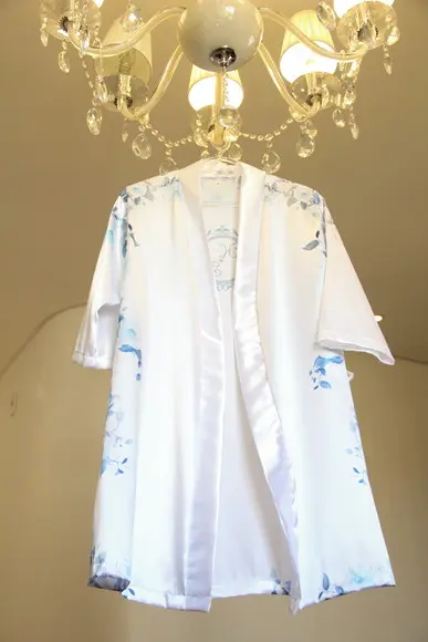 Robe floral estampado